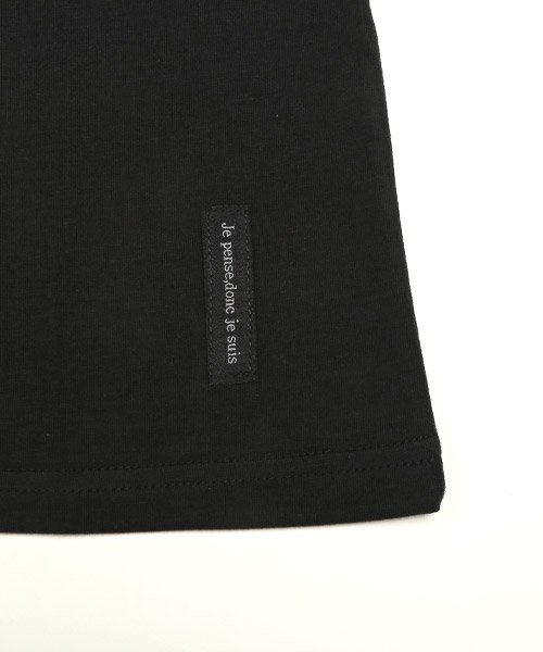 LUXSTYLE(ラグスタイル)/ZIPポケット風デザインバックプリントTシャツ/Tシャツ メンズ 半袖 ロゴ プリント ジップデザイン/img14