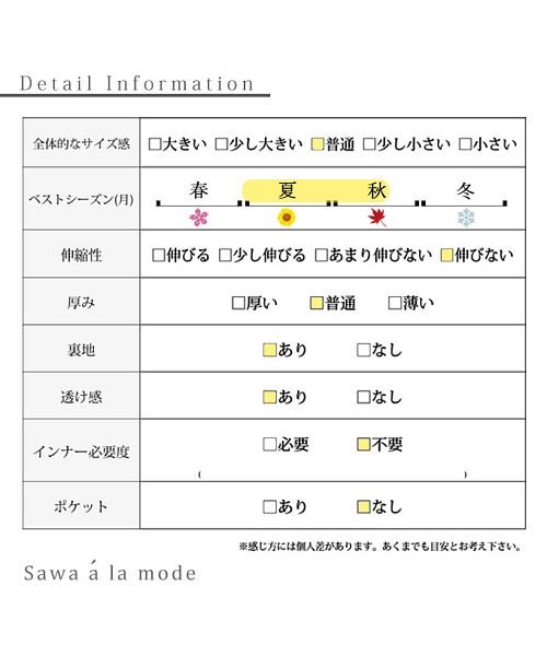 Sawa a la mode(サワアラモード)/花レースフレアスリーブチュニック/img25