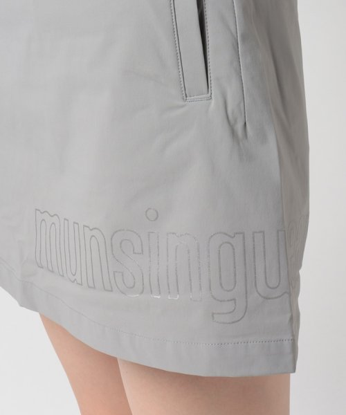 Munsingwear(マンシングウェア)/『ENVOY/エンボイ』CORDURAはっ水ストレッチフレームロゴプリントスカート【アウトレット】/img19