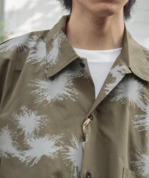 GLOSTER(GLOSTER)/【ARMY TWILL/アーミーツイル】スノーカモ オーバーシャツ/img01