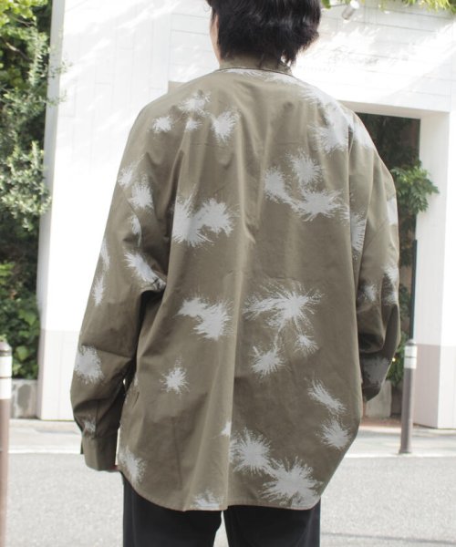 GLOSTER(GLOSTER)/【ARMY TWILL/アーミーツイル】スノーカモ オーバーシャツ/img05