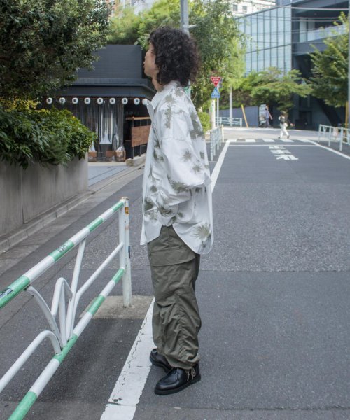 GLOSTER(GLOSTER)/【ARMY TWILL/アーミーツイル】スノーカモ オーバーシャツ/img17
