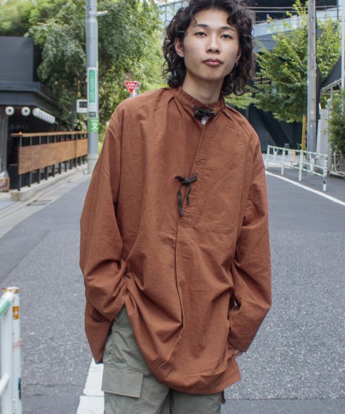 GLOSTER(GLOSTER)/【ARMY TWILL/アーミーツイル】ミリタリー スモックシャツ/img01