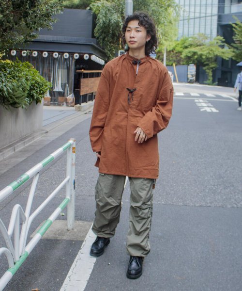 GLOSTER(GLOSTER)/【ARMY TWILL/アーミーツイル】ミリタリー スモックシャツ/img06