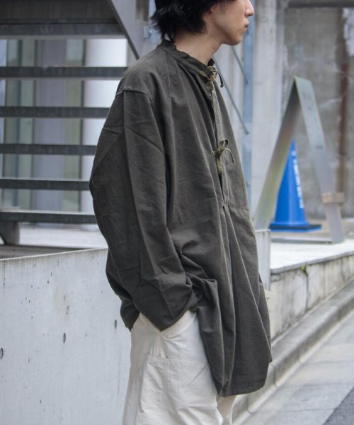GLOSTER(GLOSTER)/【ARMY TWILL/アーミーツイル】ミリタリー スモックシャツ/img12
