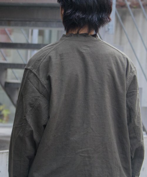 GLOSTER(GLOSTER)/【ARMY TWILL/アーミーツイル】ミリタリー スモックシャツ/img15