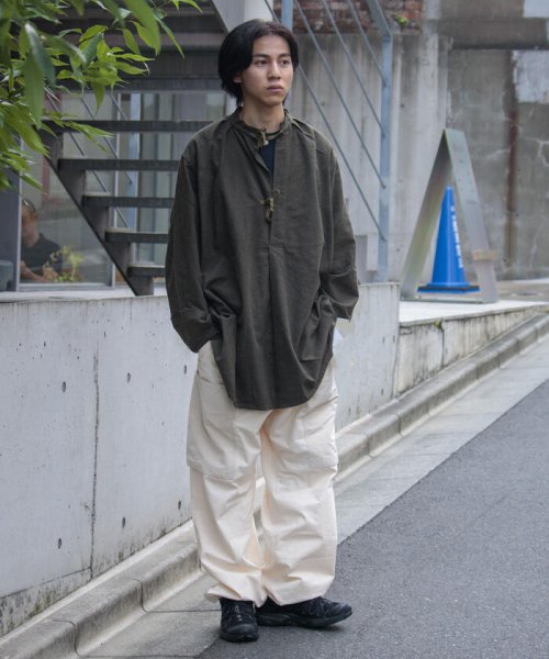 GLOSTER(GLOSTER)/【ARMY TWILL/アーミーツイル】ミリタリー スモックシャツ/img16