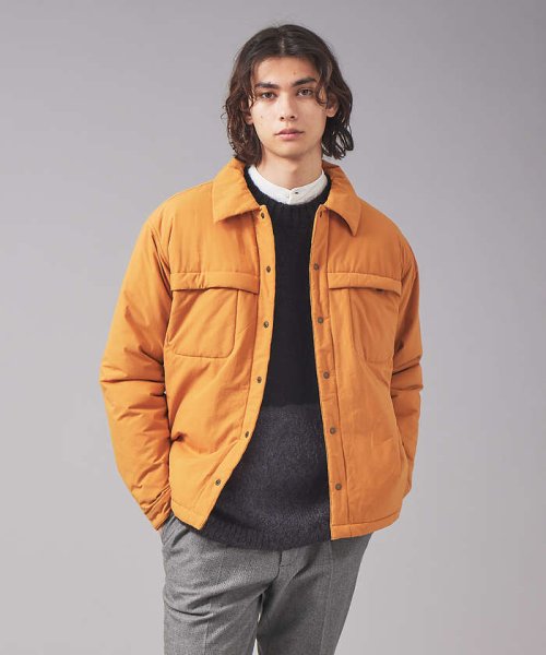 【別注 DESCENTE / デサント】ライトパフ シャツブルゾン 別注 DESCENTE H88