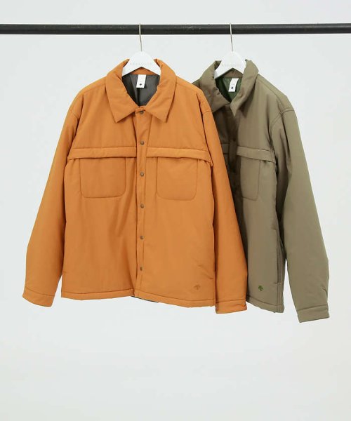 【別注 DESCENTE / デサント】ライトパフ シャツブルゾン 別注 DESCENTE H88