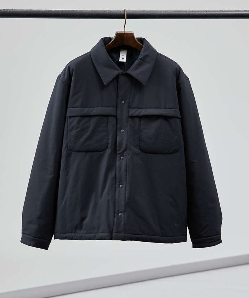 【別注 DESCENTE / デサント】ライトパフ シャツブルゾン 別注 DESCENTE H88