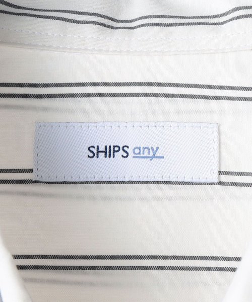 SHIPS any MEN(シップス　エニィ　メン)/SHIPS any: ストライプ エンブロイダリー レギュラーカラー シャツ◇/img17