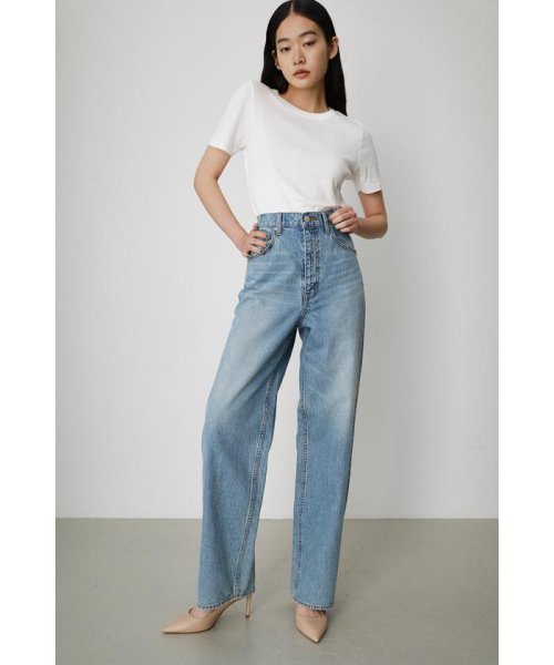 AZUL by moussy(アズールバイマウジー)/HIGH WAIST DENIM WIDE III/img12