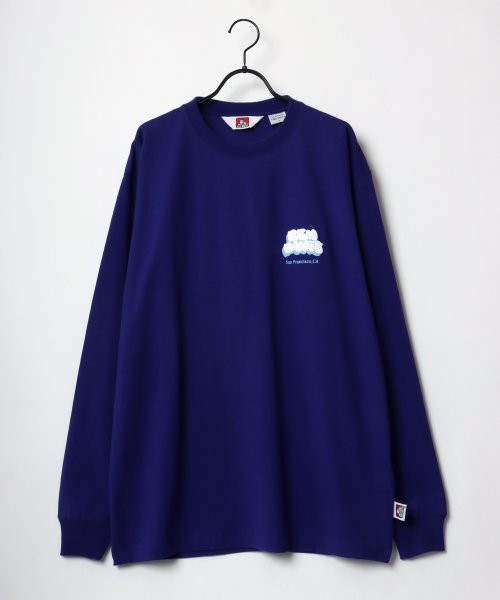 LAZAR(ラザル)/【Lazar】BEN DAVIS/ベンデイビス ビッグシルエット グラフィティ バブルロゴ バックプリント ロングスリーブTシャツ/img19