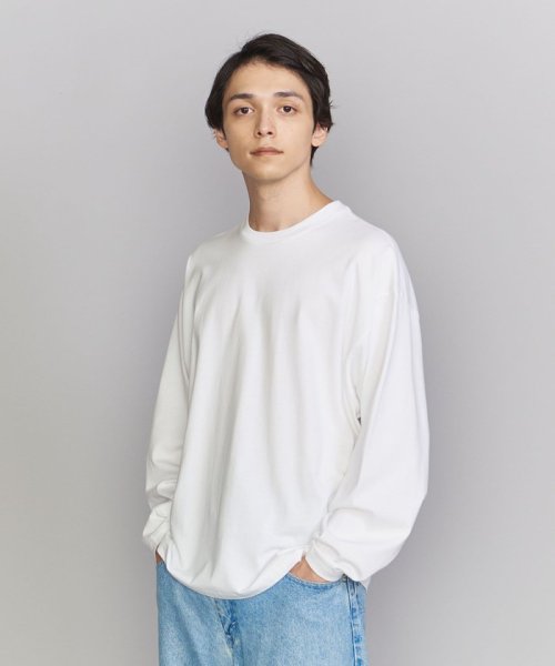 BEAUTY&YOUTH UNITED ARROWS(ビューティーアンドユース　ユナイテッドアローズ)/【WEB限定】フィッシュ ロングスリーブ Tシャツ －MADE IN JAPAN－/img15