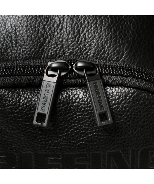 【日本正規品】ブリーフィング ゴルフ キャディバッグ BRIEFING GOLF LEATHER SERIES CR－11 9.5型 BRG221D07 ×1ジップポケット