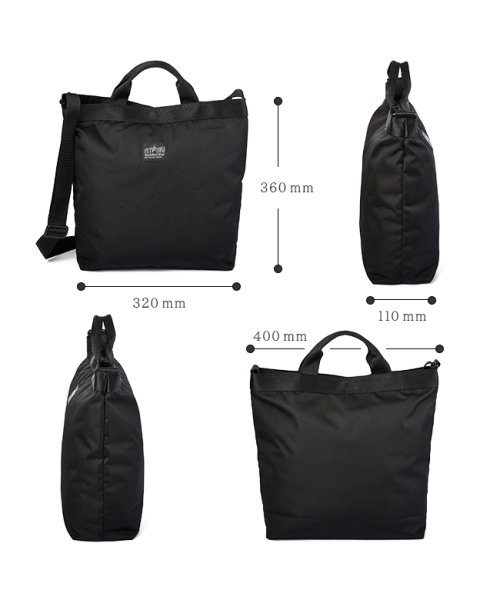 Manhattan Portage BLACK LABEL(マンハッタンポーテージ ブラックレーベル)/マンハッタンポーテージ ブラックレーベル ショルダーバッグ トートバッグ Manhattan Portage BLACK LABEL MP1496JR－305P/img03