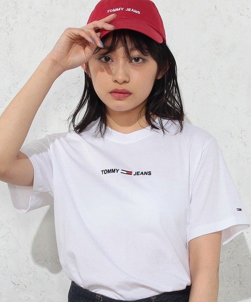 TOMMY JEANS(トミージーンズ)/ロゴエンブロイダリーＴシャツ/img03