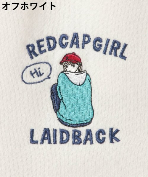 VENCE　EXCHANGE(ヴァンス　エクスチェンジ)/RCGイラスト刺繍スウェットパンツ／RED CAP GIRL／スウェット/img24