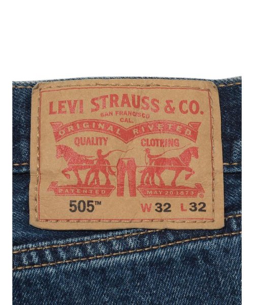 Levi's(リーバイス)/505™ レギュラーフィット インディゴ SW/img08