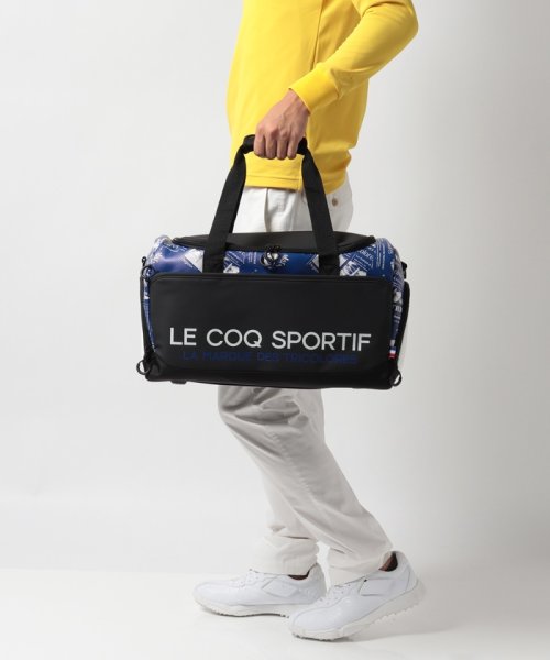 le coq sportif GOLF (ルコックスポルティフ（ゴルフ）)/プリント柄スクエア型ボストンバッグ(シューズポケット付き)【アウトレット】/img14
