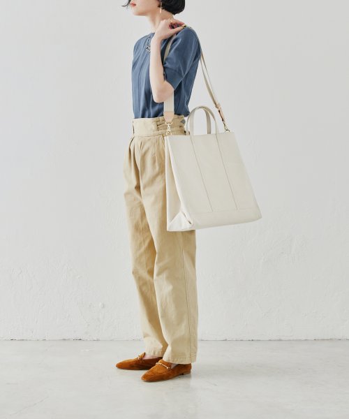 russet(ラシット)/《SHOPPER》トートバッグ L【キャンバス】(CE－244)/img15