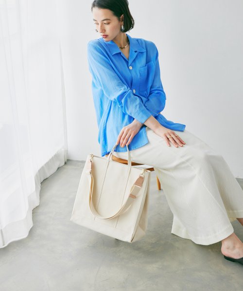 russet(ラシット)/《SHOPPER》トートバッグ L【キャンバス】(CE－244)/img17