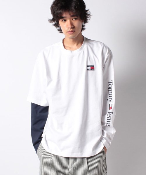 TOMMY JEANS(トミージーンズ)/ライナーロゴロングスリーブスケートTシャツ/img14