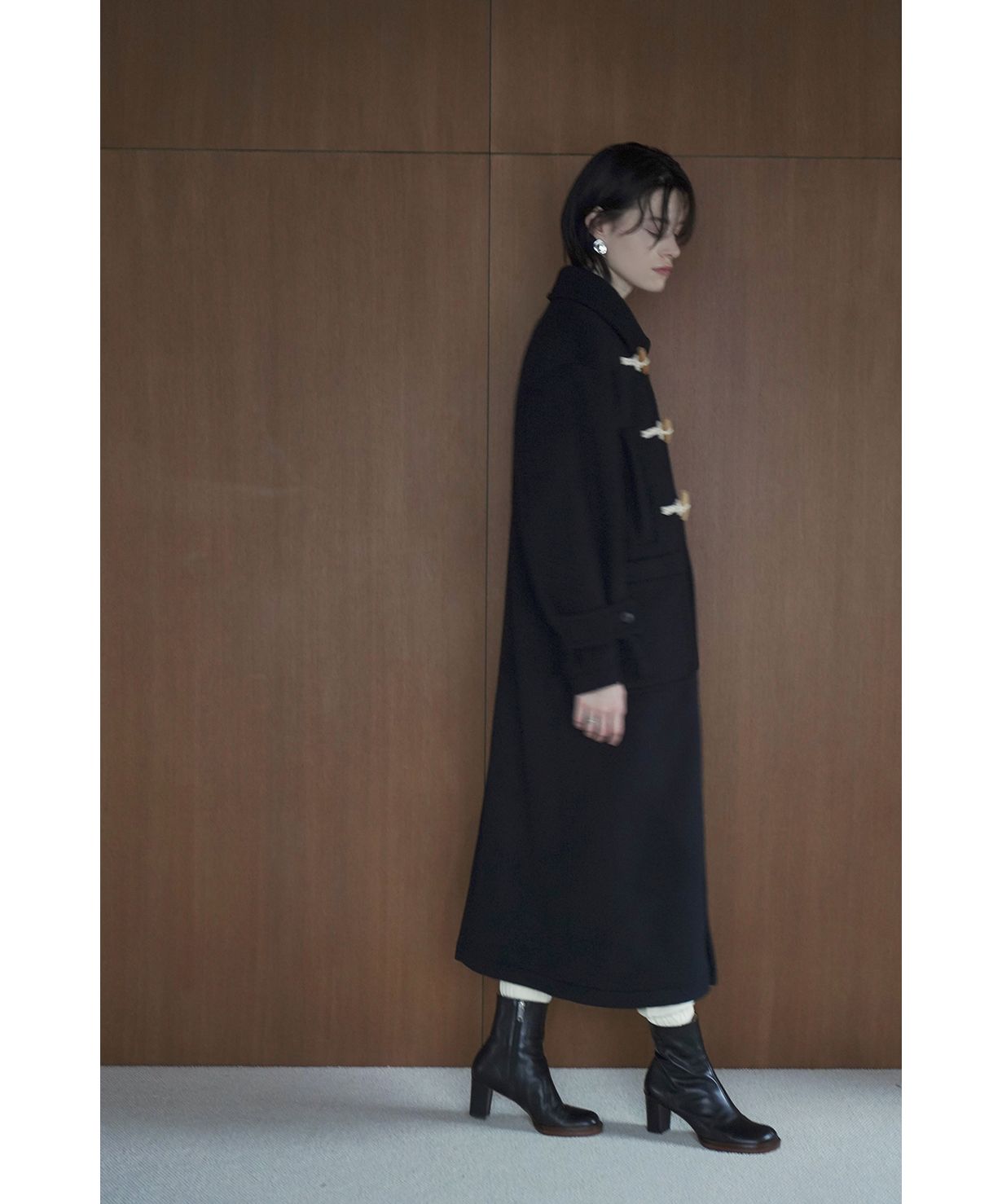 セール】OVER MAXI DUFFLE COAT(504885036 