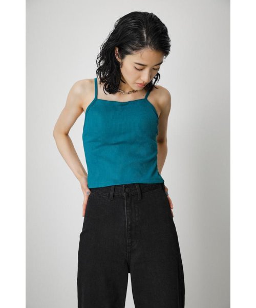 AZUL by moussy(アズールバイマウジー)/BASIC BACK CROSS CAMISOLE/img39