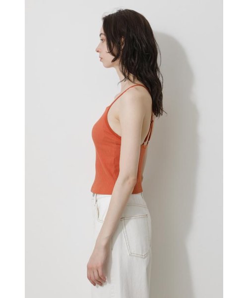 AZUL by moussy(アズールバイマウジー)/BASIC BACK CROSS CAMISOLE/img41