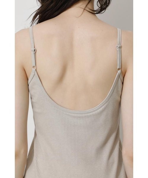 AZUL by moussy(アズールバイマウジー)/BASIC BACK OPEN CAMISOLE/img20