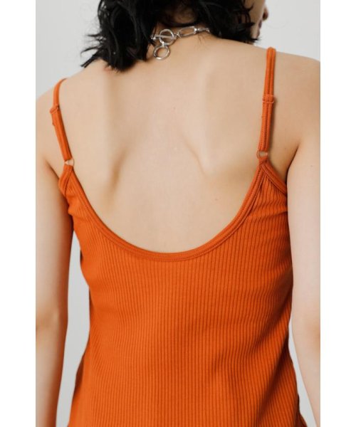 AZUL by moussy(アズールバイマウジー)/BASIC BACK OPEN CAMISOLE/img29