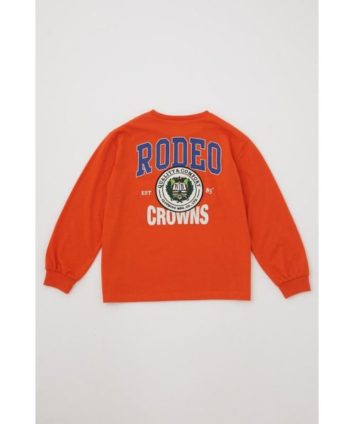RODEO CROWNS WIDE BOWL(ロデオクラウンズワイドボウル)/キッズRodeo College L/S Tシャツ/img01