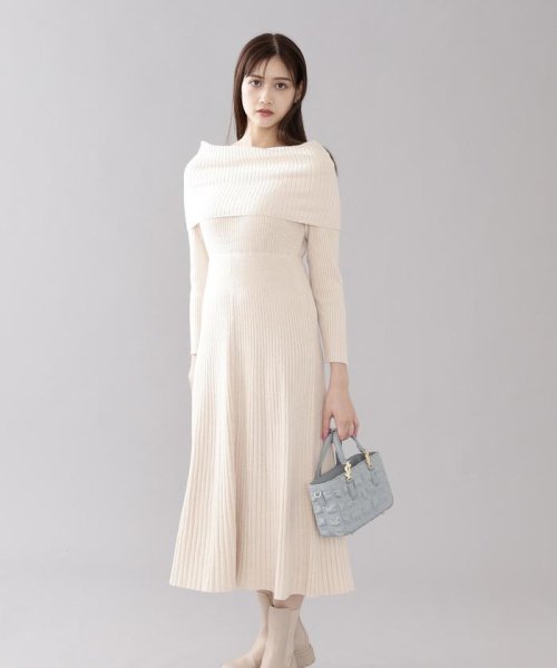 JILL by JILL STUART(ジル バイ ジル スチュアート)/2Wayスヌードニットワンピース/img06