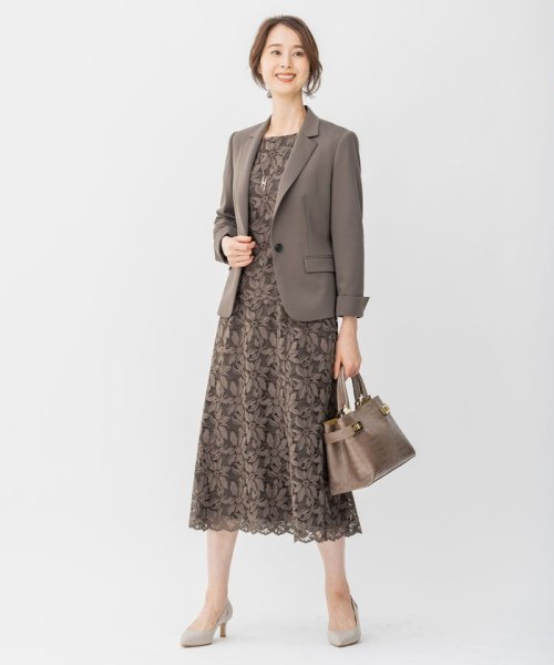 【XSサイズ～/洗える】WASHABLEPONTE テーラードジャケット 