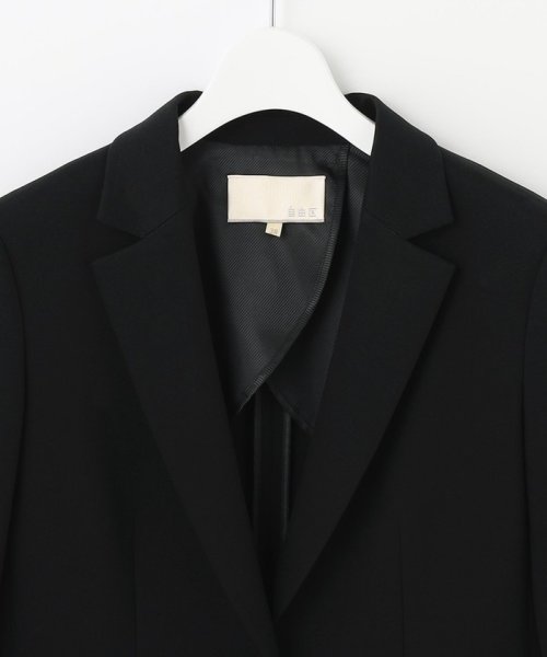 【XSサイズ～/洗える】WASHABLEPONTE テーラードジャケット 