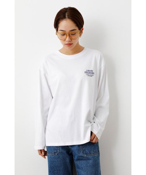 RODEO CROWNS WIDE BOWL(ロデオクラウンズワイドボウル)/Little Bit Peckish L/S Tシャツ/img02