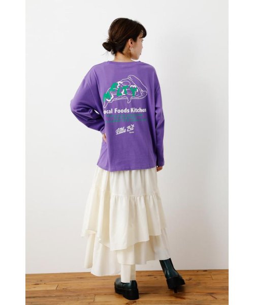 RODEO CROWNS WIDE BOWL(ロデオクラウンズワイドボウル)/Little Bit Peckish L/S Tシャツ/img09