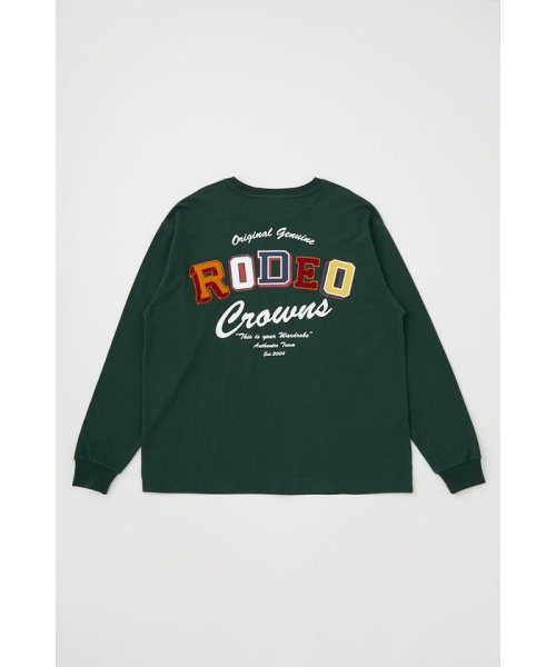 RODEO CROWNS WIDE BOWL(ロデオクラウンズワイドボウル)/カレッジパッチロゴロングスリーブTシャツ/img14