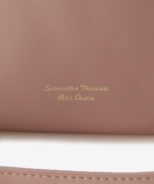 Samantha Thavasa Petit Choice(サマンサタバサプチチョイス)/シンプルレザー巾着ショルダーバッグ/img10