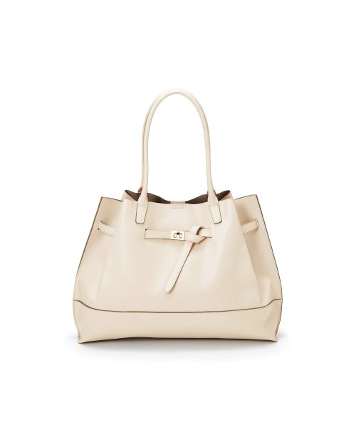 【TREASURE TOPKAPI】トレジャー トプカピ シュリンクレザー ベルトデザイン レディース A4 トートバッグ 