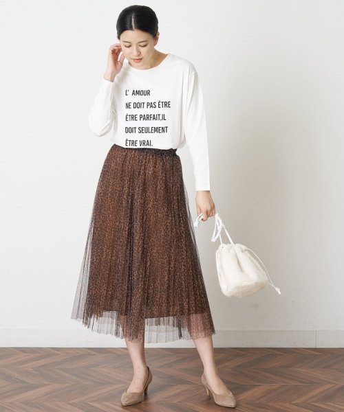 comfy Couture(コンフィー クチュール)/【洗濯機で洗える】ロゴTシャツ/img16