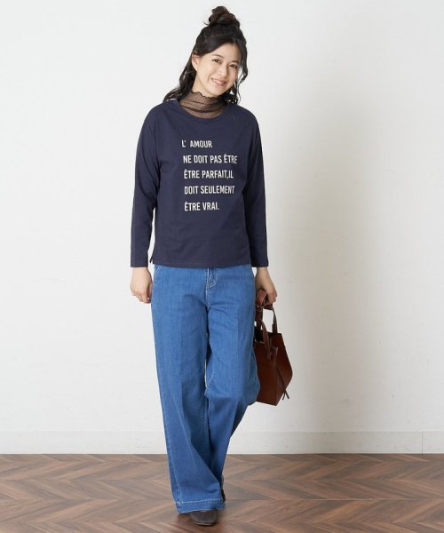 comfy Couture(コンフィー クチュール)/【洗濯機で洗える】ロゴTシャツ/img23