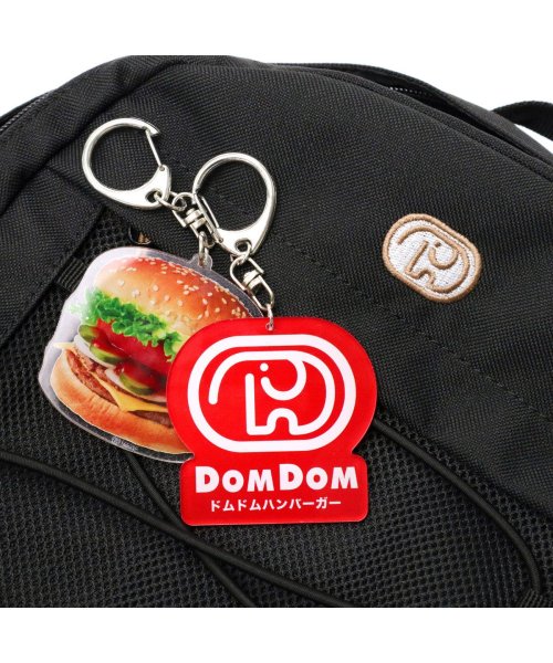 DOMDOM(ドムドム)/ドムドム リュック DOMDOM ドムドムハンバーガー バックパック 通学リュック 小さめ A4 17L 撥水 どむぞうくん バンジーコード DM009/img31