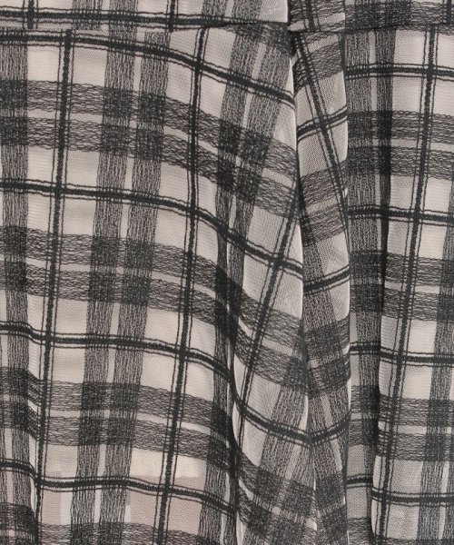 チェック刺繍スカート(10023524N) | ジャスグリッティー(JUSGLITTY) - MAGASEEK
