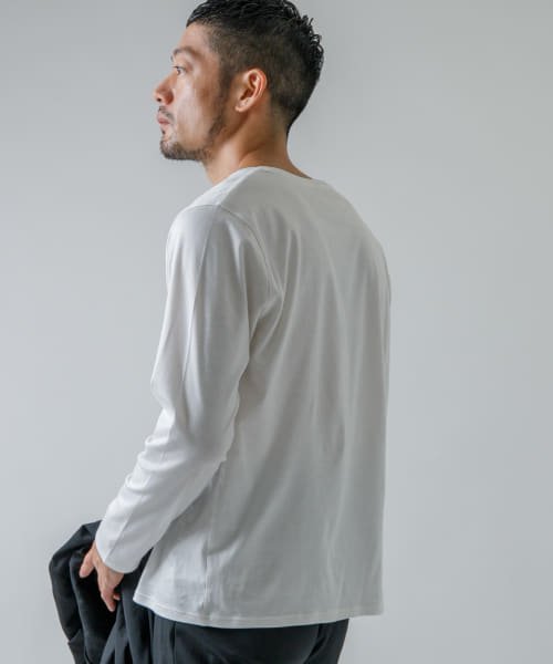 URBAN RESEARCH ROSSO(URBAN　RESEARCH　ROSSO（MEN）)/『MADE IN JAPAN』『XLサイズあり』シルケットスムースロングTシャツ/img06