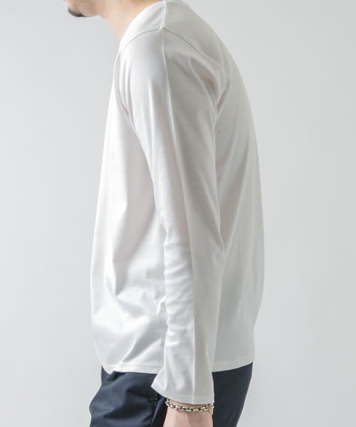 URBAN RESEARCH ROSSO(URBAN　RESEARCH　ROSSO（MEN）)/『MADE IN JAPAN』『XLサイズあり』シルケットスムースロングTシャツ/img09