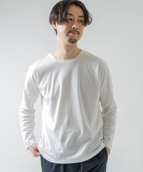 URBAN RESEARCH ROSSO(URBAN　RESEARCH　ROSSO（MEN）)/『MADE IN JAPAN』『XLサイズあり』シルケットスムースロングTシャツ/img12