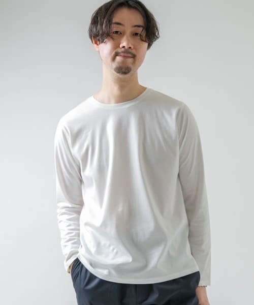 URBAN RESEARCH ROSSO(URBAN　RESEARCH　ROSSO（MEN）)/『MADE IN JAPAN』『XLサイズあり』シルケットスムースロングTシャツ/img13