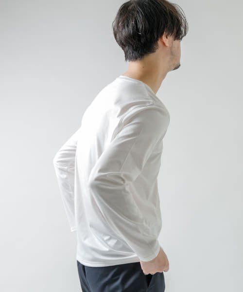 URBAN RESEARCH ROSSO(URBAN　RESEARCH　ROSSO（MEN）)/『MADE IN JAPAN』『XLサイズあり』シルケットスムースロングTシャツ/img14